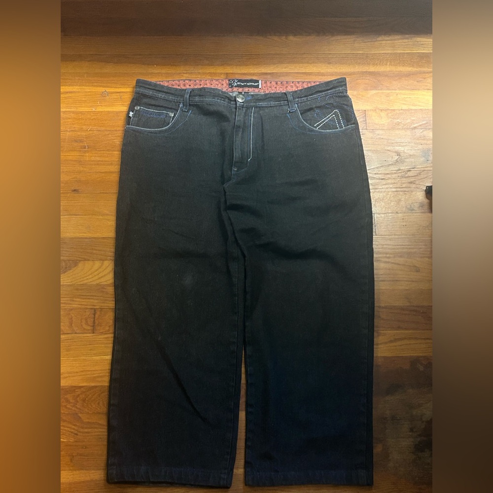 Stacy Adams Men's Relaxed Dark Jeans
